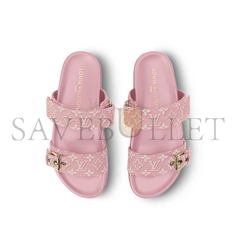 LOUIS VUITTON BOM DIA FLAT COMFORT MULE 1AKJAA